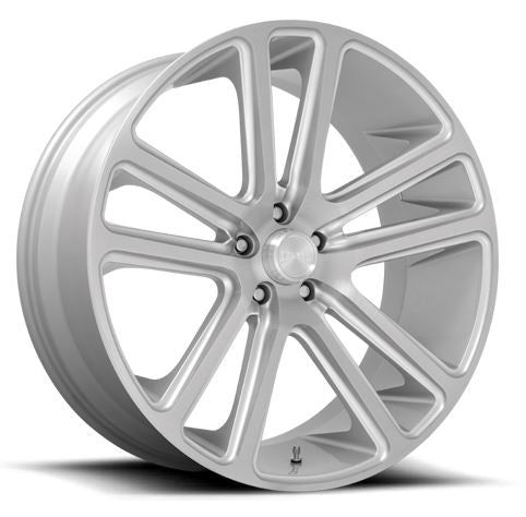 DUB S257 | FLEX | SILVER BRUSHED | 22x9.5 6x139 25