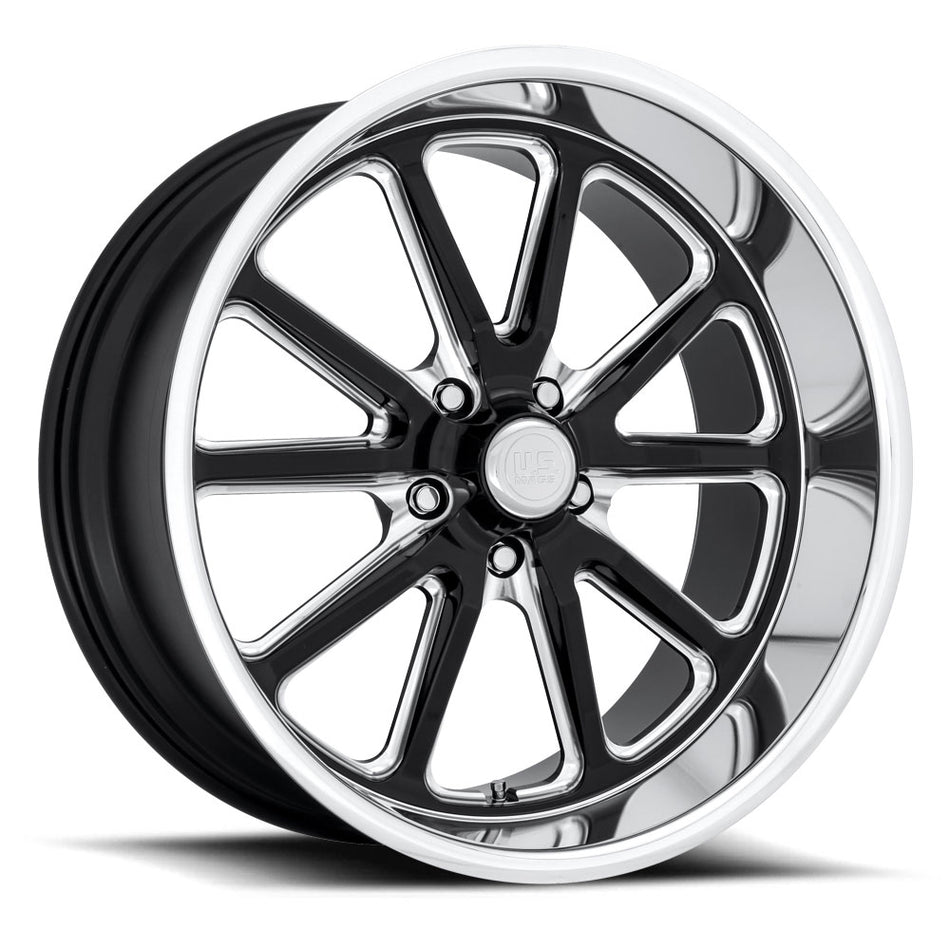 US MAGS U117 | RAMBLER | GLOSS BLACK MILLED | 18x9.5 5x475 1