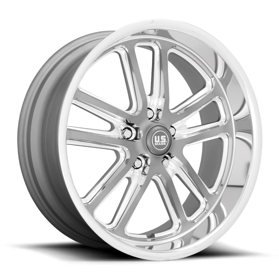 US MAGS U130 | BULLET | ANTHRACITE POLISH LIP | 22x9 5x127 1