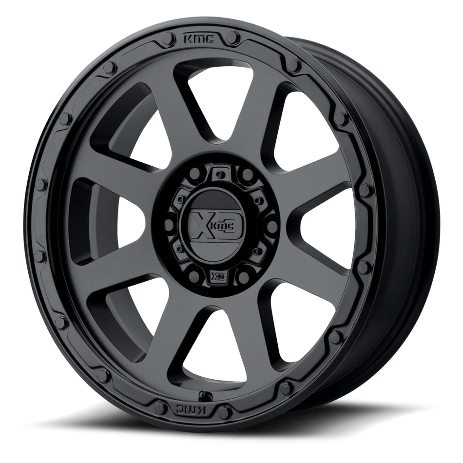 KMC XD XD134 | ADDICT-II | MATTE BLACK | 17x9 6x139 18