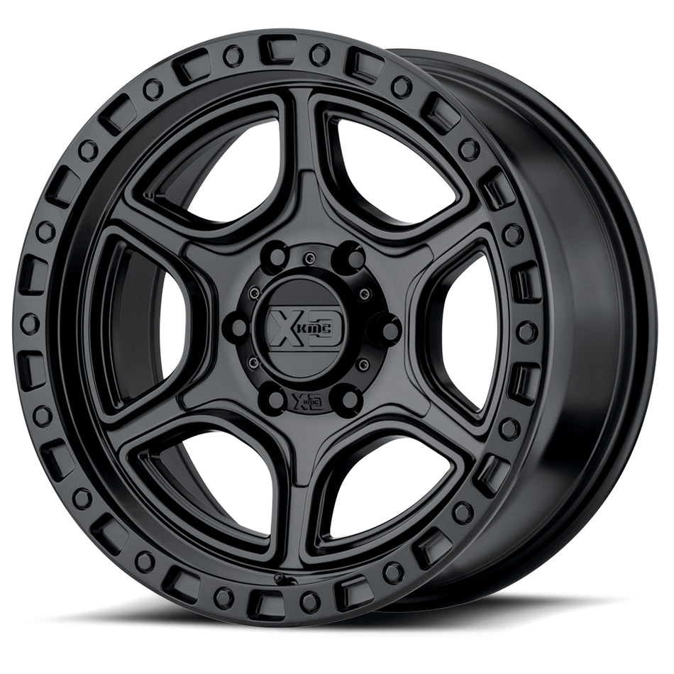 KMC XD XD139 | PORTAL | SATIN BLACK | 18x8.5 6x139 18