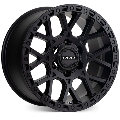 ROH ALLOY CRAWLER 18X9 12 6/139.7 Matt Black