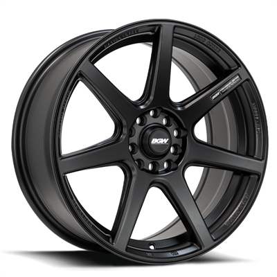 BGW JD-7 17X7.5 35 4/100   4/114.3 Matt Black