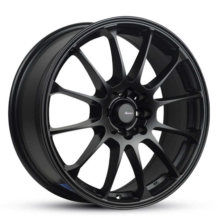 17X7 AGENA 40 8/100/114.3 MATT BLACK