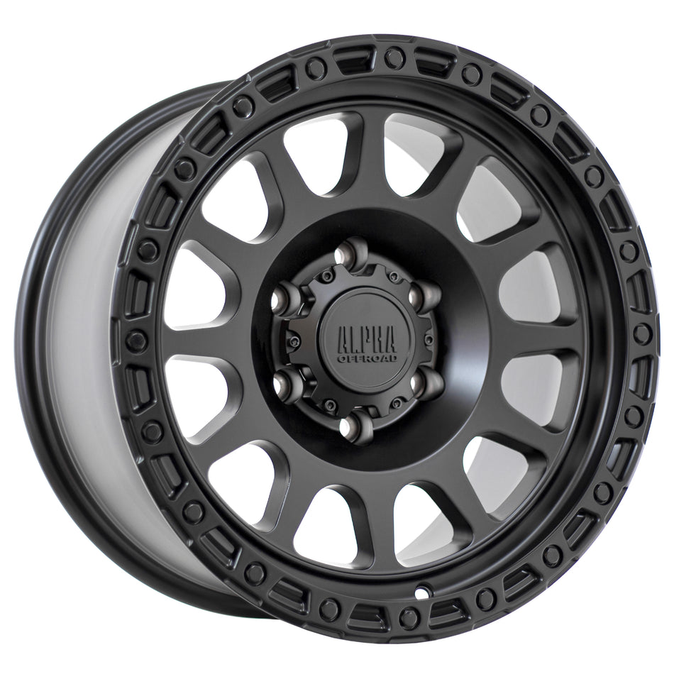 Brawler-Matt Black 17X9.0 40 6x139
