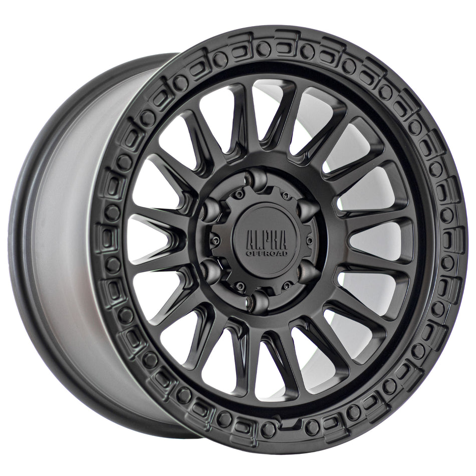 Combat-Matt Black 17X9.0 15 6x139
