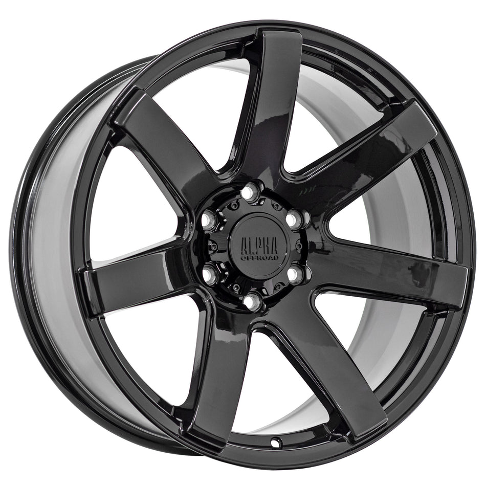Gauntlet2-Gloss Black 20X9.0 30 6x139