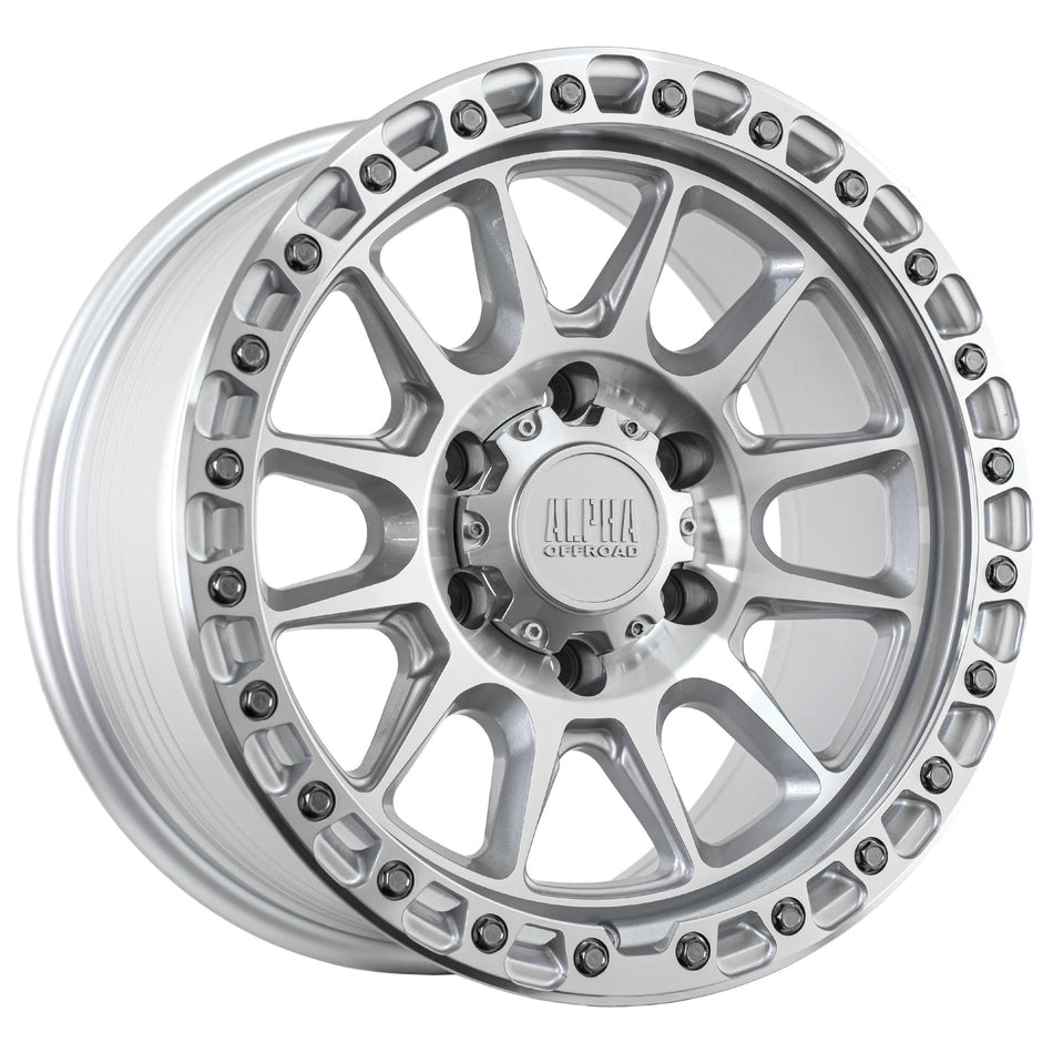 Podium-Silver Machined 17X9.0 15 6x139