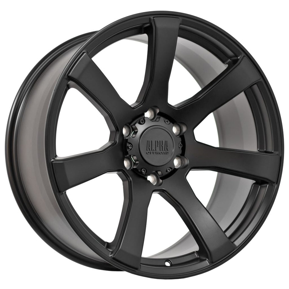 Riot-Matt Black 20X9 10 6x139