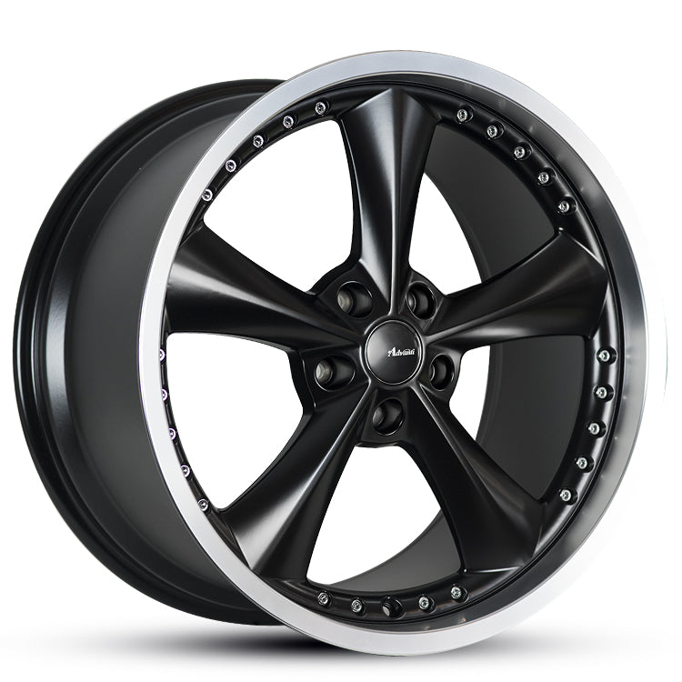 20X11 AMERICANA 50 5/114.3 SATIN BLACK LP (RO)