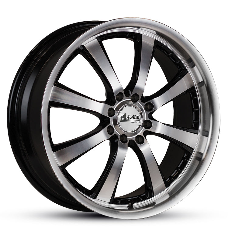 15X6.5 APOLLO 38 8/100/114.3 GLOSS BLACK FP (RO)