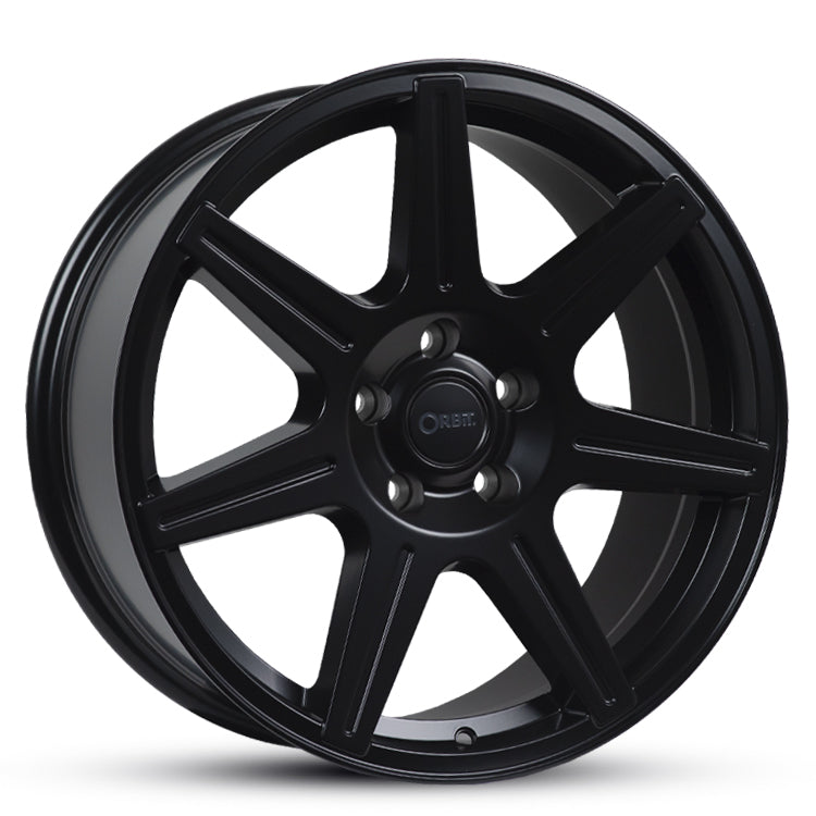 18X8 ARMOR 38 5/114.3 MATT BLACK