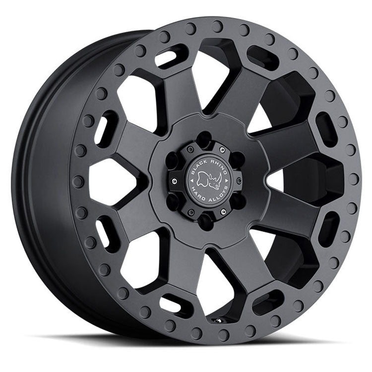 BLACK RHINO WARLORD 18X8 52 6/130 Matt Gunmetal