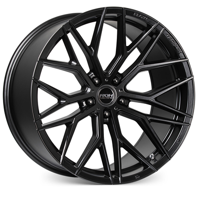 BGW SAXON 22X9.5 15 5/115 Gloss black w machined face