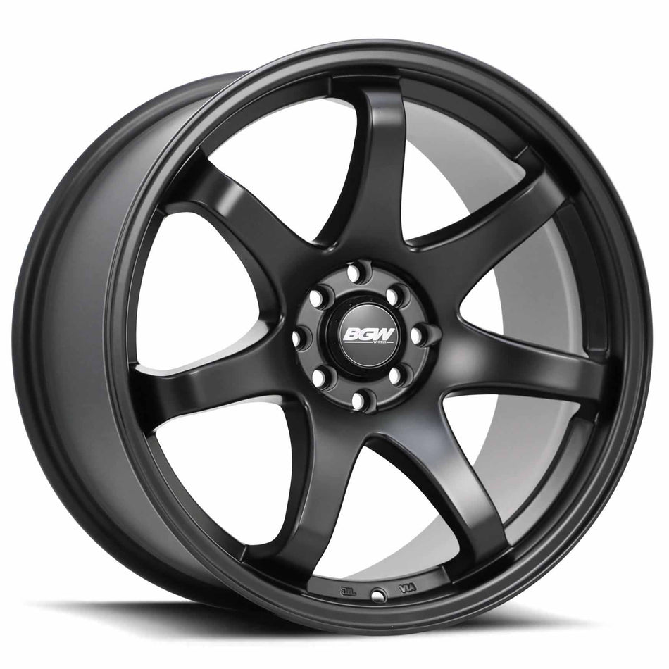 BGW MAYHEM 18X9.5 35 4/100   4/114.3 Matt Black