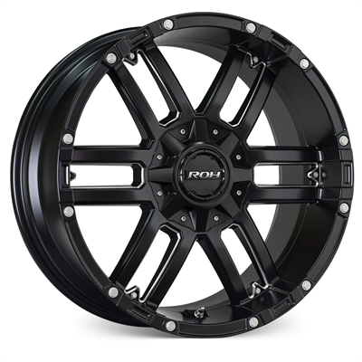 ROH ALLOY PATRIOT 16X8 0 6/139.7 Matt Black