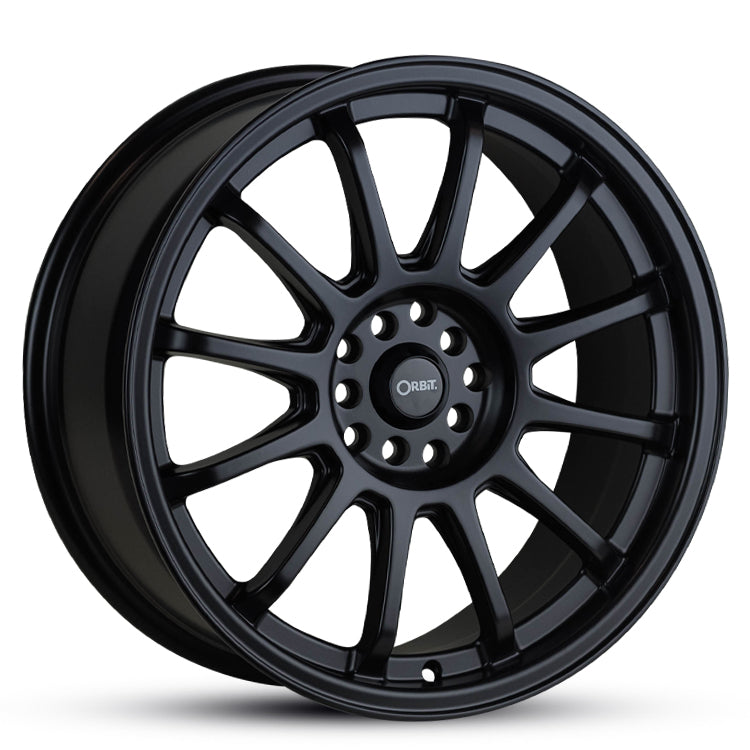 18X8 BASALT 40 10/100/114.3 SATIN BLACK