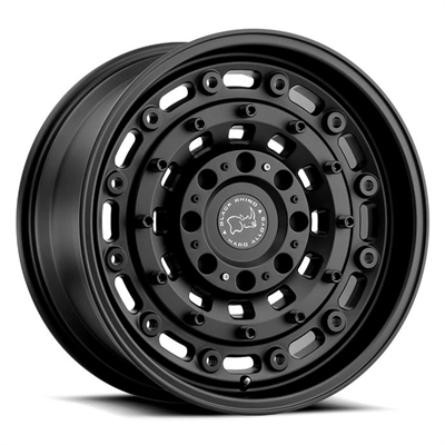 BLACK RHINO ARSENAL 18X8 38 6/130 Textured Matt Black