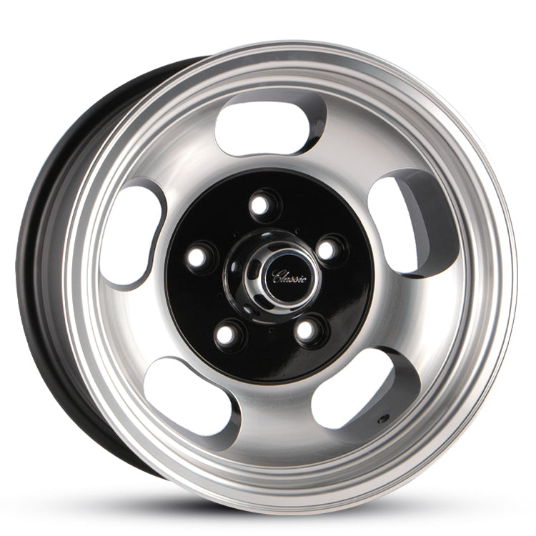 14X8 CLASSIC -5 5/114.3 GLOSS BLACK F/POLISH