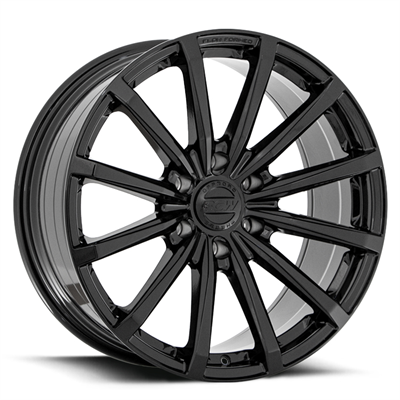 BGW BLAST 20X9 12 6/139.7 Gloss Black