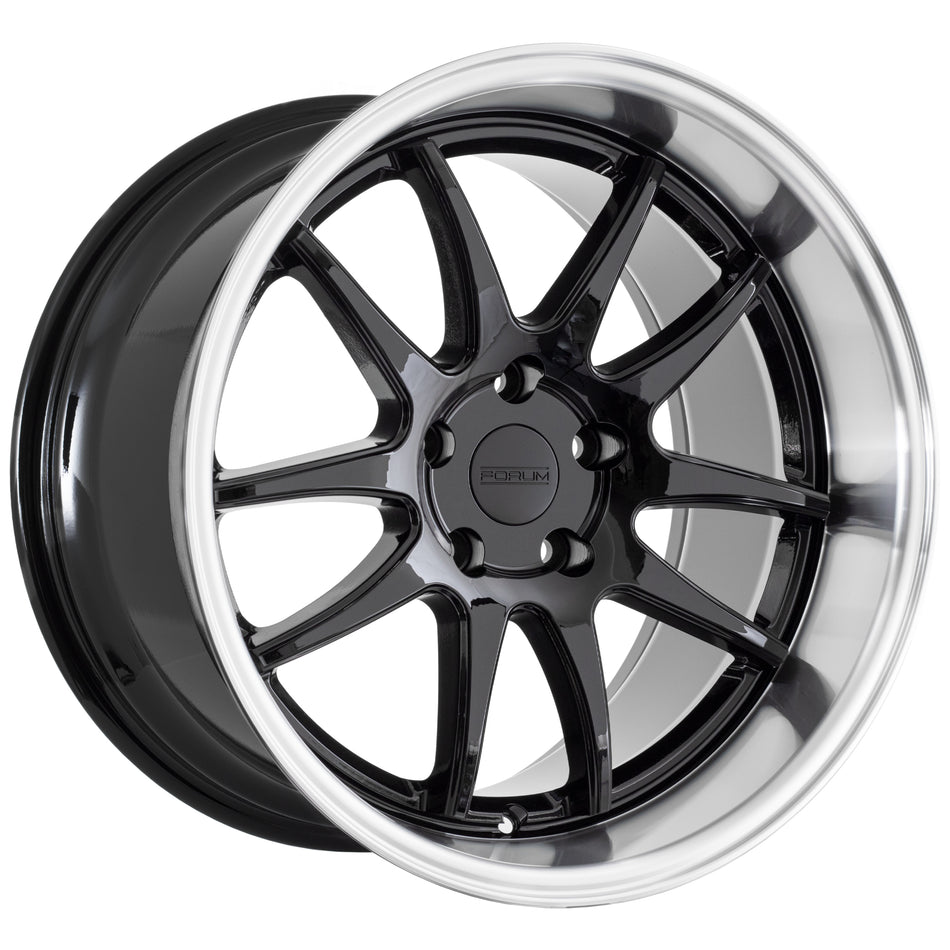 Zeus-Black Polished Lip 19X8.5 30 5x114