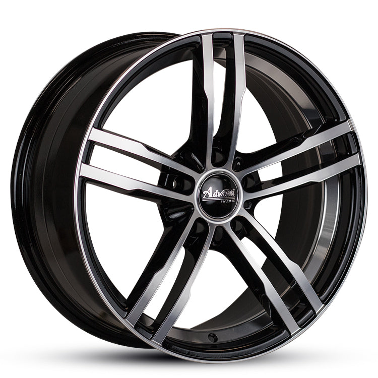 18X8 GENEVA 45 5/120 GLOSS BLACK IP (RO)