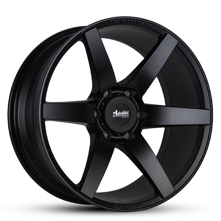 20X9 HURRICANE 10 6/139.7 MATT BLACK