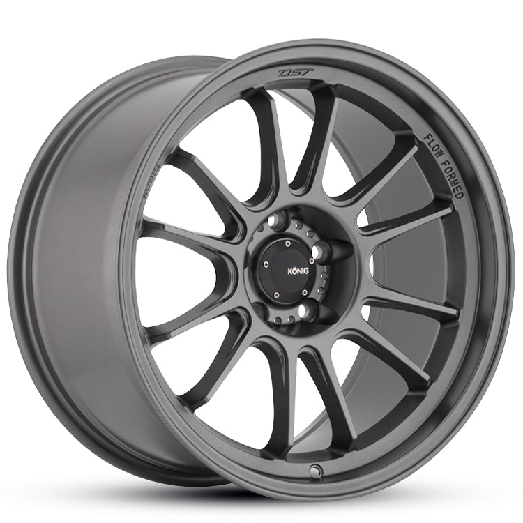 18X8.5 HYPERGRAM 43 5/112 MATT GREY