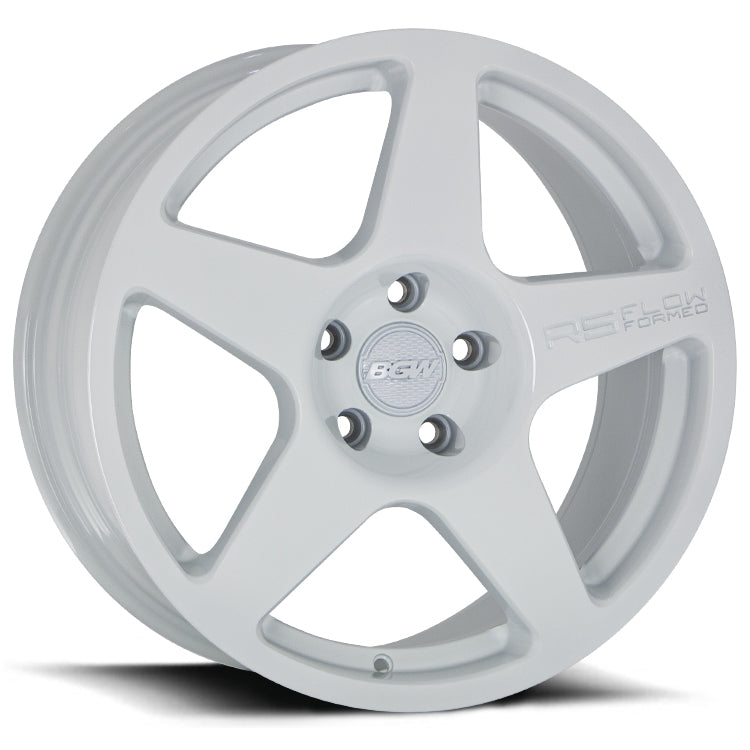 BGW R5 18X8.5 45 5/100 White