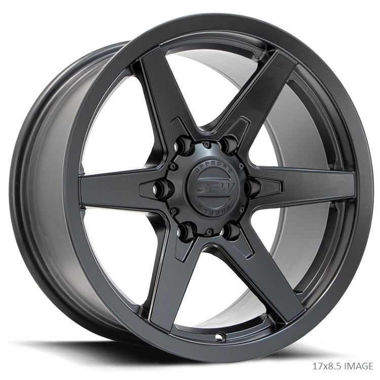 BGW PRIMAL 20X9.5 10 6/139.7 Matt Black