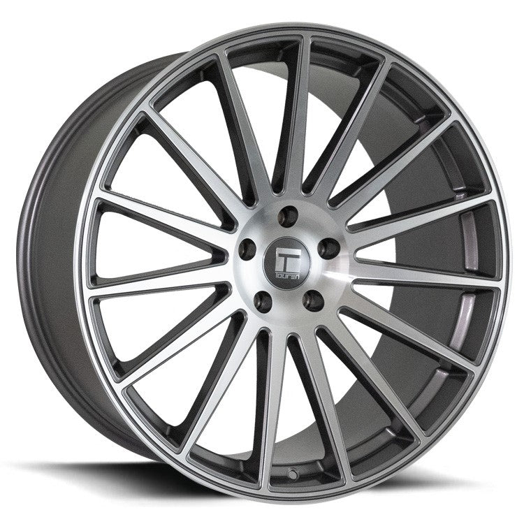 TOUREN TR92 22X10.5 32 5/120 Gloss Graphite w/Machined Face