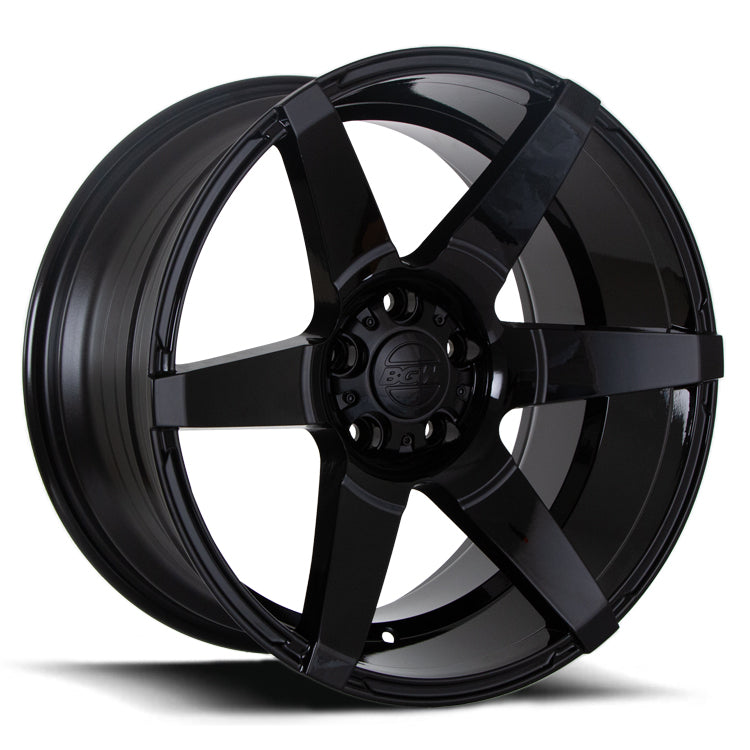 BGW DC SIX 18X9.5 20 5/114.3 Gloss Black