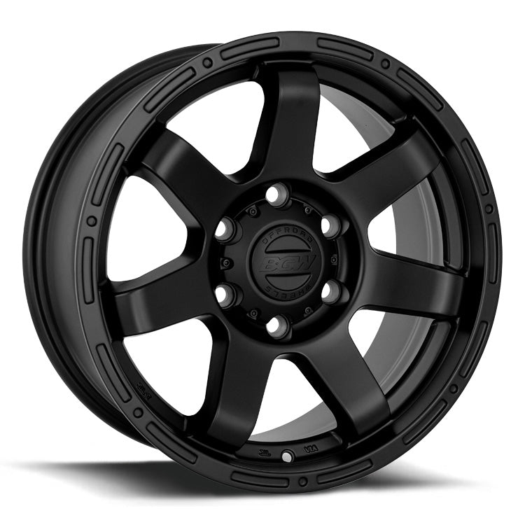 BGW BANDIT 17X7.5 28 6/139.7 Matt Black