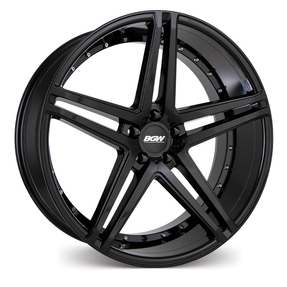 BGW SAXON 22X9.5 15 5/115 Gloss Black