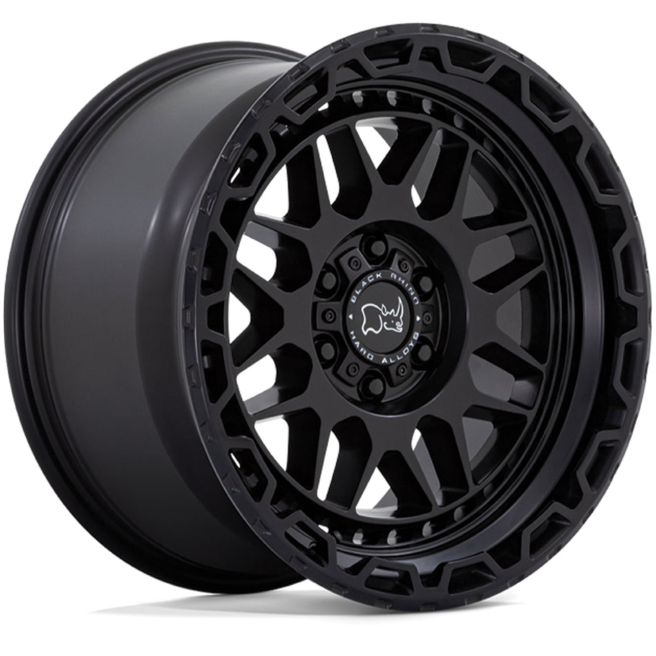 BLACK RHINO HOLCOMB 20X9.5 -18 6/139.7 Matt Black