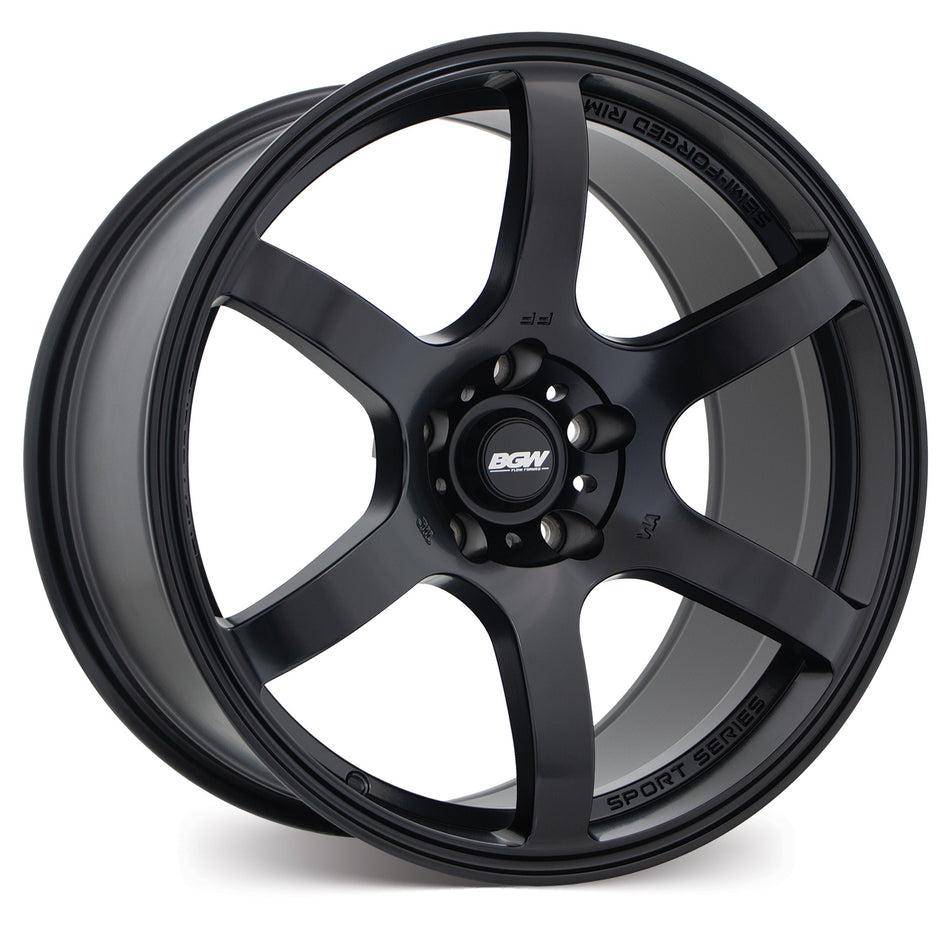 BGW DC TANAKA 18X8.5 35 5/100 5/114 Matt Black