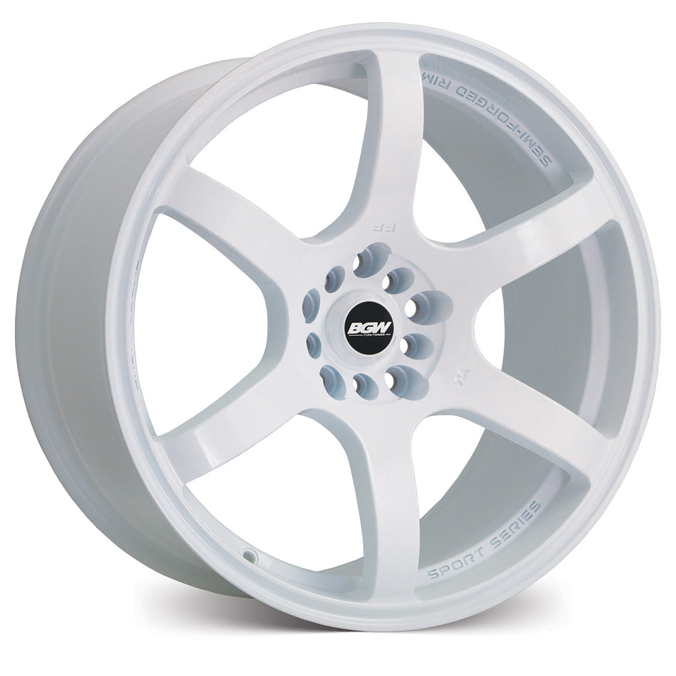 BGW DC TANAKA 18X8.5 35 5/100 5/114 White