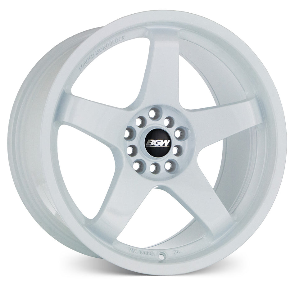 BGW DC FIVE 18X9.5 35 5/100 5/114 White