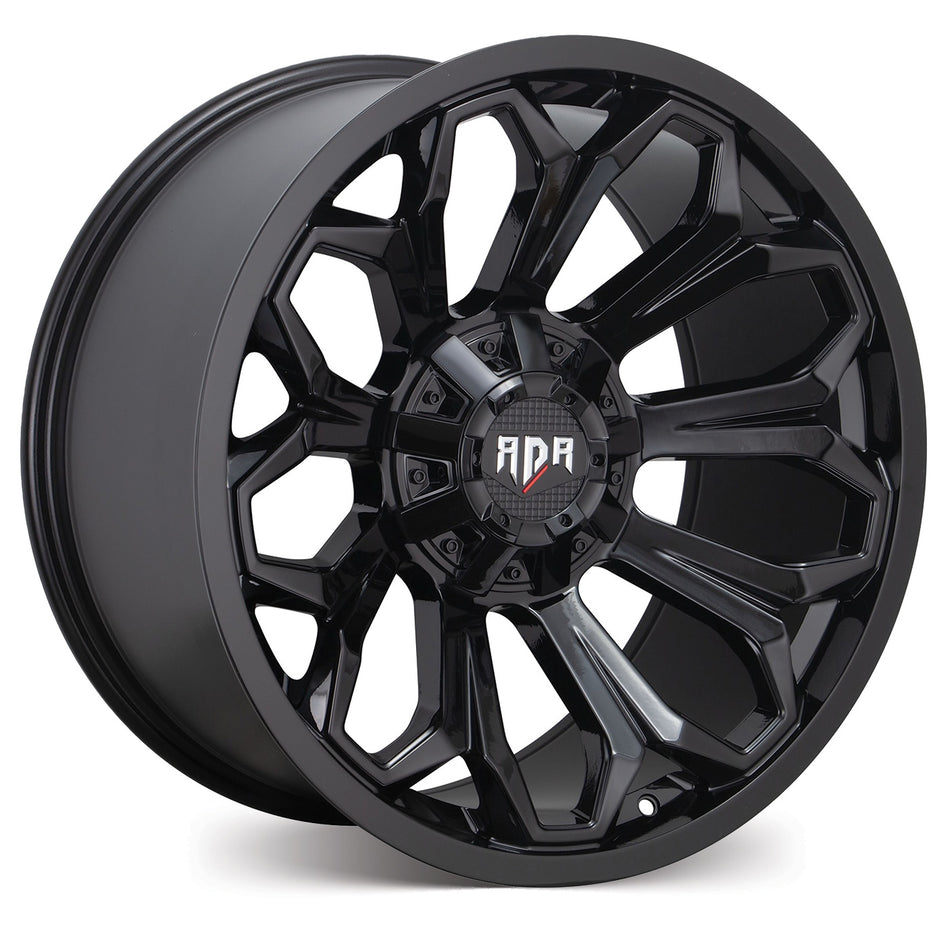 BGW RD52 20X10 -18 6/139.7 Gloss Black