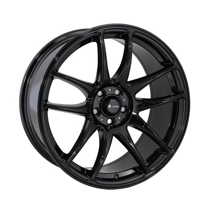 TR4 KIWIANA GLOSS BLACK 18X9.5 5/100 35