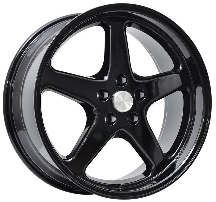 WALKY GLOSS BLACK 20X9.5 5/120 43