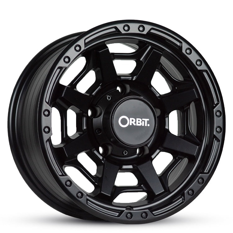 15X7 SPIDER 0 5/139.7 SATIN BLACK