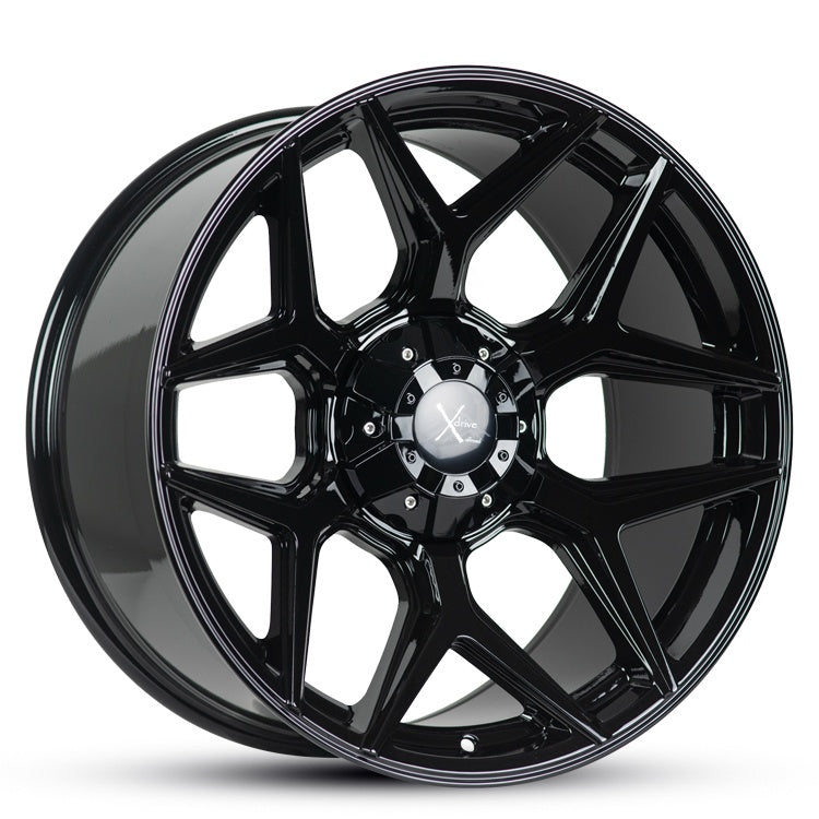 22X10 RR196 -25 12/135/139.7 GLOSS BLACK (RO)