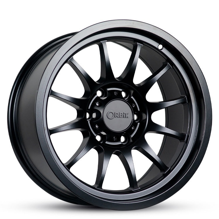 18X9.5 BRUNNER 10 6/139.7 MATT BLACK