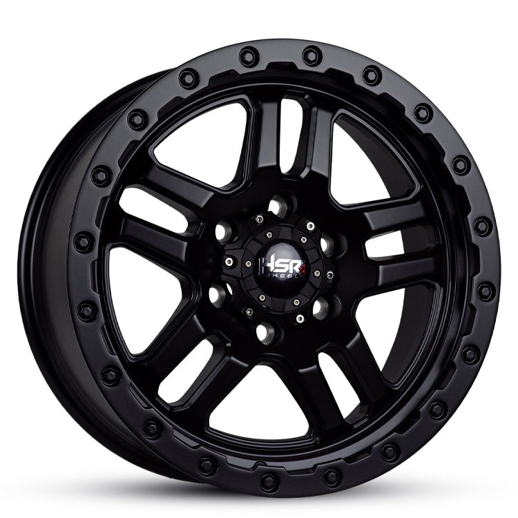 18X8.5 RR184 35 6/139.7 SATIN BLACK