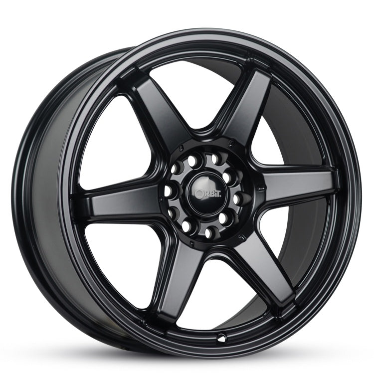 18X8 CASA 35 10/100/114.3 SATIN BLACK