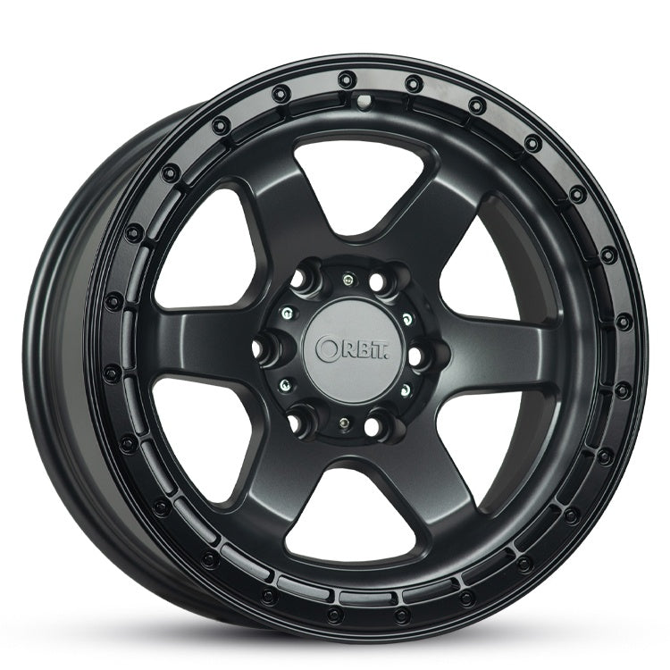 17X9 RAVINE 10 6/139.7 DARK GREY WITH MATT BLACK LIP