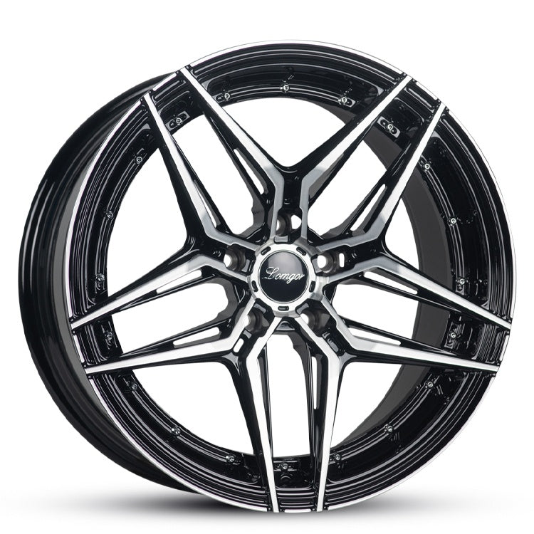 19X9.5 RR149 38 5/120 GLOSS BLACK FP