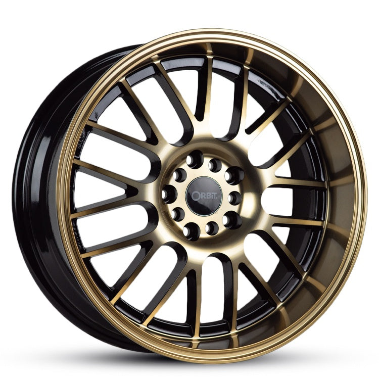 18X8.5 CRANK 30 10/100/114.3 GLOSS BLACK FP WITH BRONZE