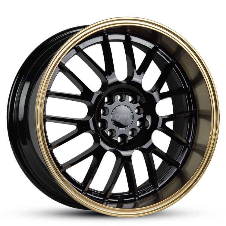 18X8.5 CRANK 30 10/100/114.3 GLOSS BLACK LP WITH BRONZE